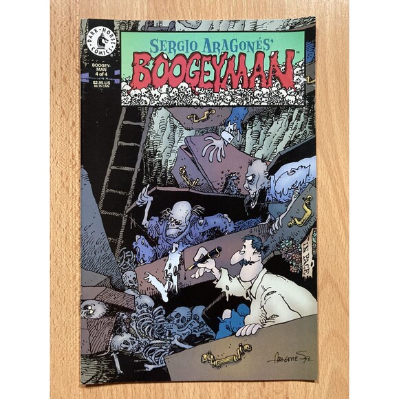 Sergio Aragones Boogeyman #1 2 3 4 (Lot) Dark Horse Comics • NM • - Picture 6 of 8